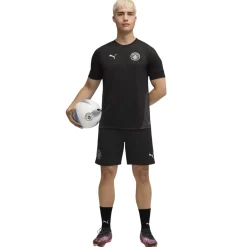 PUMA Manchester City Trainingsset 2025-2026 Zwart Zilver