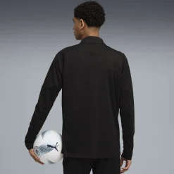 PUMA Manchester City Trainingspak 1/4-Zip 2025-2026 Zwart Zilver