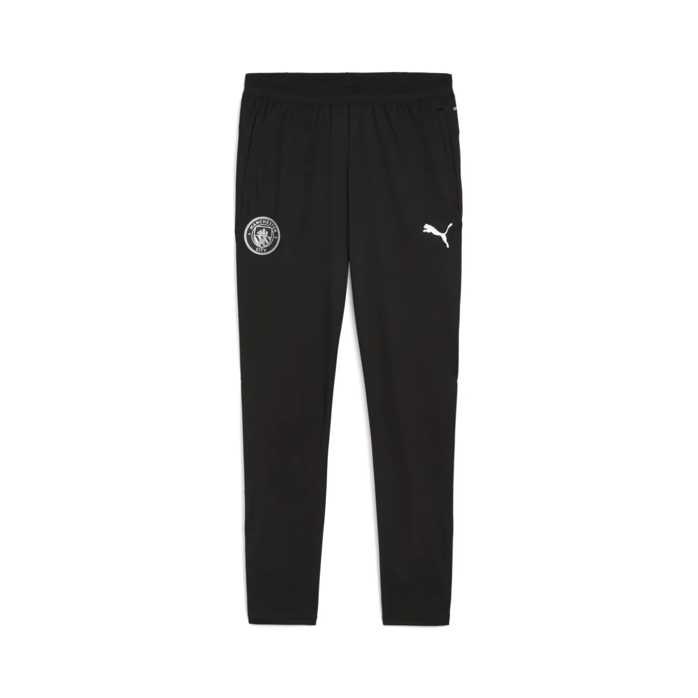 PUMA Manchester City Trainingspak 1/4-Zip 2025-2026 Zwart Zilver
