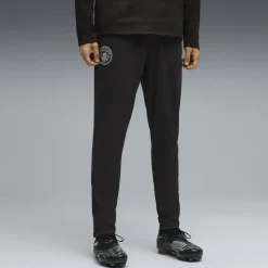 PUMA Manchester City Trainingspak 1/4-Zip 2025-2026 Zwart Zilver