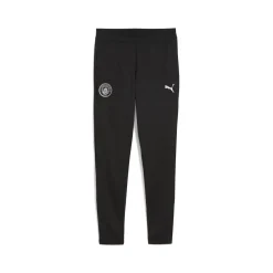 PUMA Manchester City Trainingspak 1/4-Zip 2025-2026 Kids Zwart Zilver