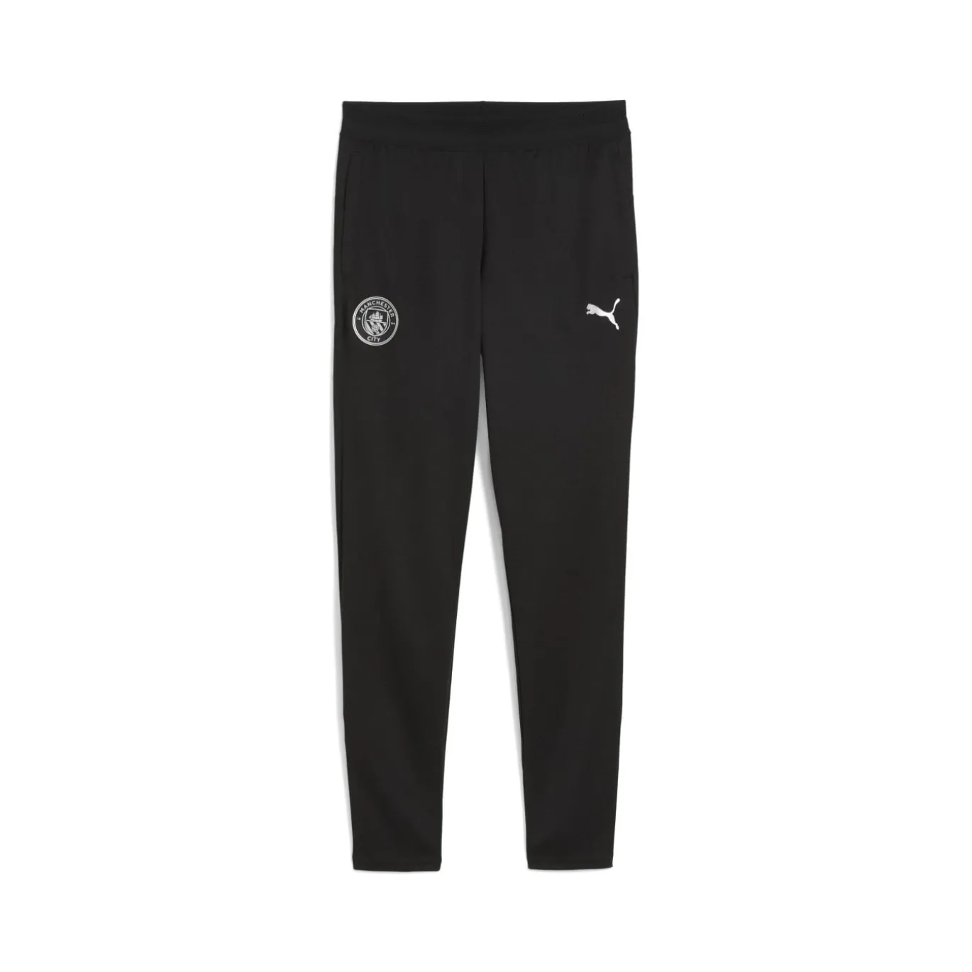 PUMA Manchester City Trainingspak 1/4-Zip 2025-2026 Kids Zwart Zilver