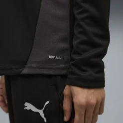 PUMA Manchester City Trainingstrui 1/4-Zip 2025-2026 Zwart Zilver