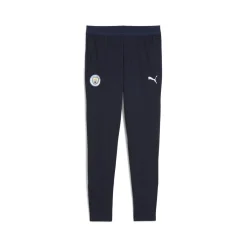PUMA Manchester City Trainingsbroek 2025-2026 Kids Donkerblauw Wit