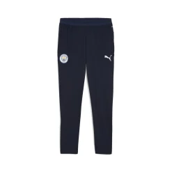PUMA Manchester City Trainingsbroek 2025-2026 Donkerblauw Wit