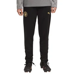 PUMA Manchester City Trainingsbroek 2026-2027 Kids Zwart Donkergrijs Goud