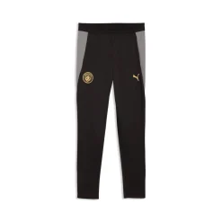 PUMA Manchester City Trainingsbroek 2026-2027 Kids Zwart Donkergrijs Goud