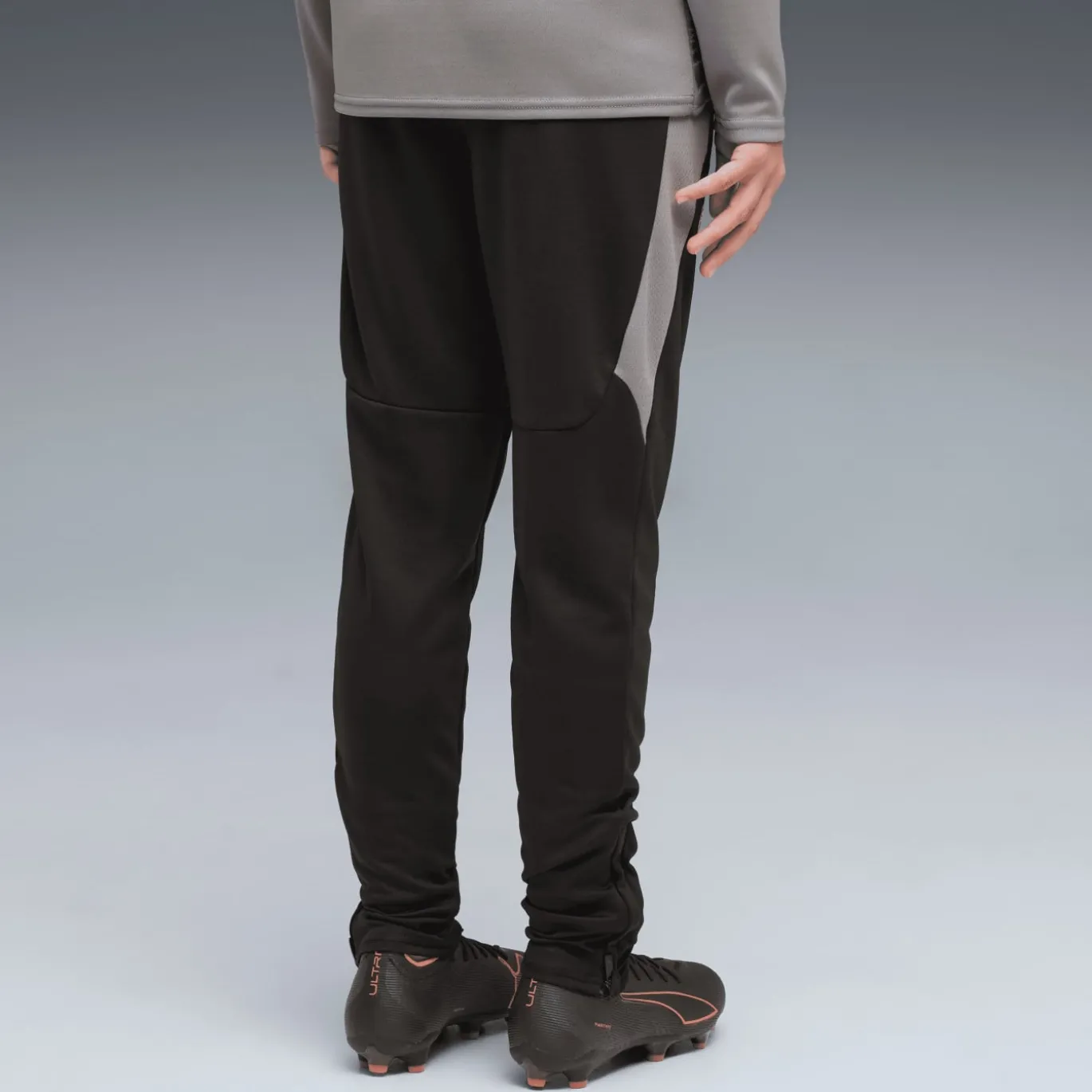PUMA Manchester City Trainingsbroek 2026-2027 Kids Zwart Donkergrijs Goud