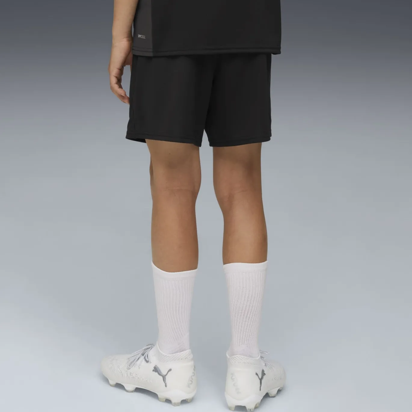 PUMA Manchester City Trainingsbroekje 2025-2026 Kids Zwart Zilver