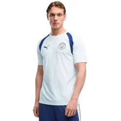 PUMA Manchester City Trainingsshirt 2026-2027 Lichtblauw Donkerblauw