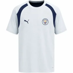 PUMA Manchester City Trainingsshirt 2026-2027 Kids Lichtblauw Donkerblauw