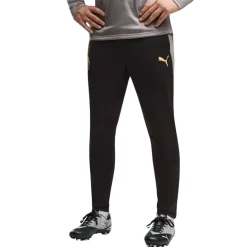 PUMA Manchester City Trainingspak 1/4-Zip 2026-2027 Donkergrijs Zwart Goudgeel