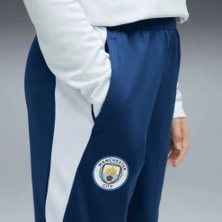 PUMA Manchester City Trainingspak 1/4-Zip 2026-2027 Kids Lichtblauw Donkerblauw