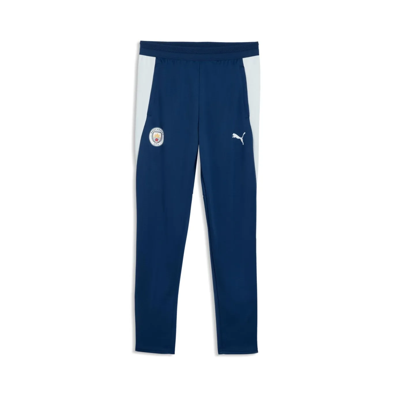 PUMA Manchester City Trainingspak 1/4-Zip 2026-2027 Kids Lichtblauw Donkerblauw