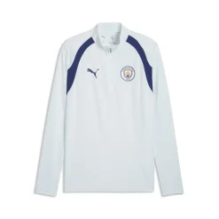PUMA Manchester City Trainingspak 1/4-Zip 2026-2027 Lichtblauw Donkerblauw