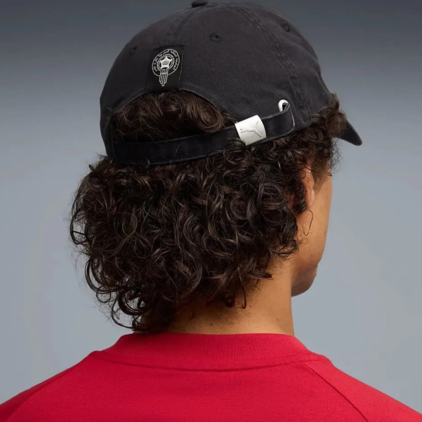 PUMA Marokko Culture Cap 2026-2028 Zwart Rood Wit