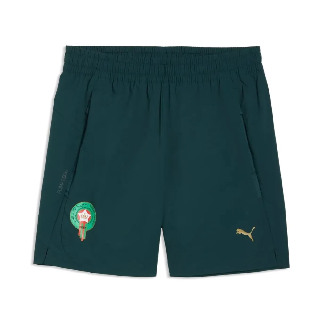 PUMA Marokko Pumatech Broekje 2026-2028 Donkergroen Goud