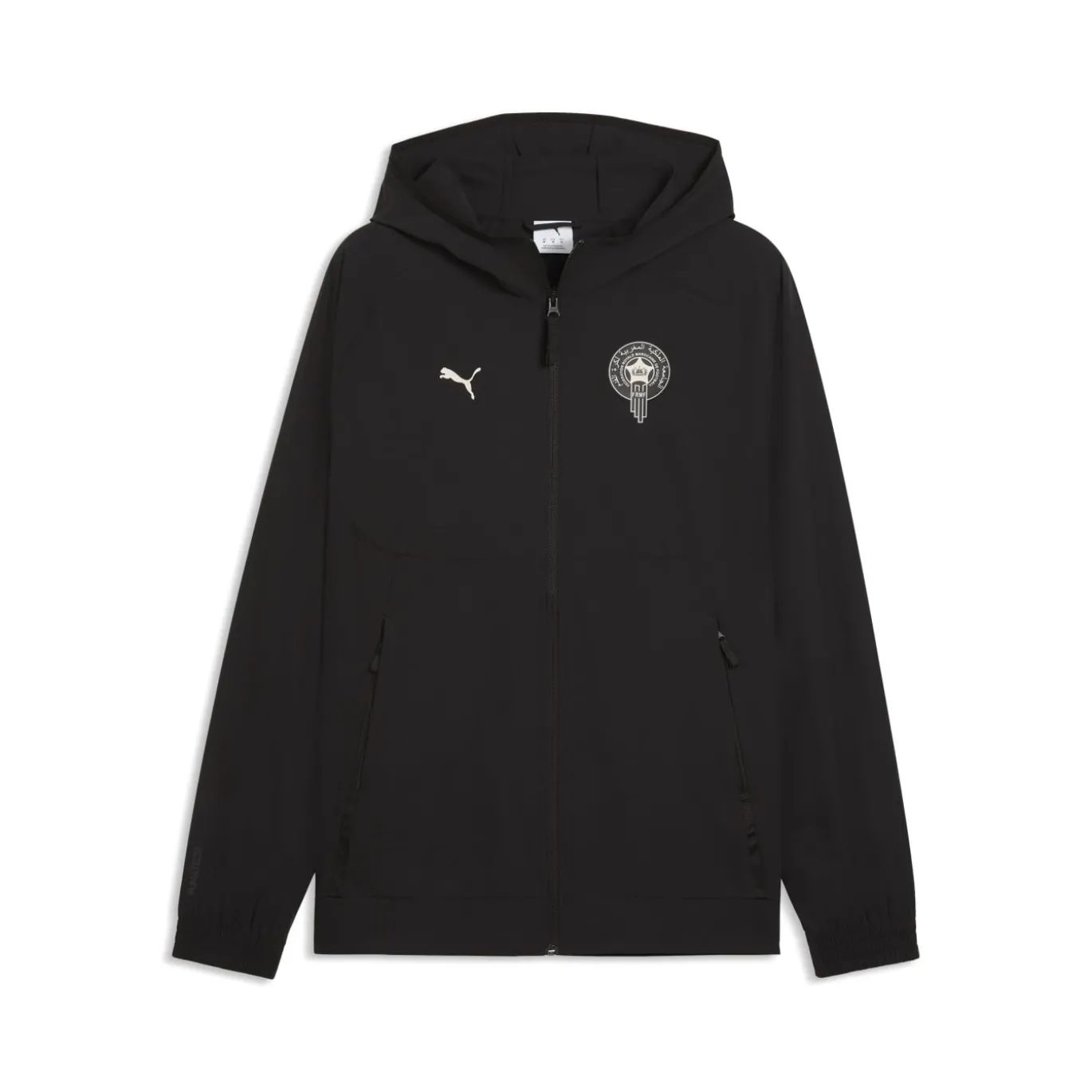 PUMA Marokko Pumatech Trainingspak Hooded 2026-2028 Zwart Wit