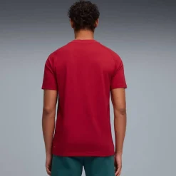 PUMA Marokko Pumatech T-Shirt 2026-2028 Rood Groen Goud