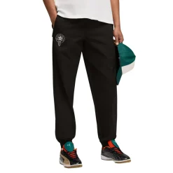 PUMA Marokko Pumatech Woven Trainingsbroek 2026-2028 Zwart Wit