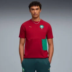 PUMA Marokko Pumatech Zomerset 2026-2028 Rood Groen Goud