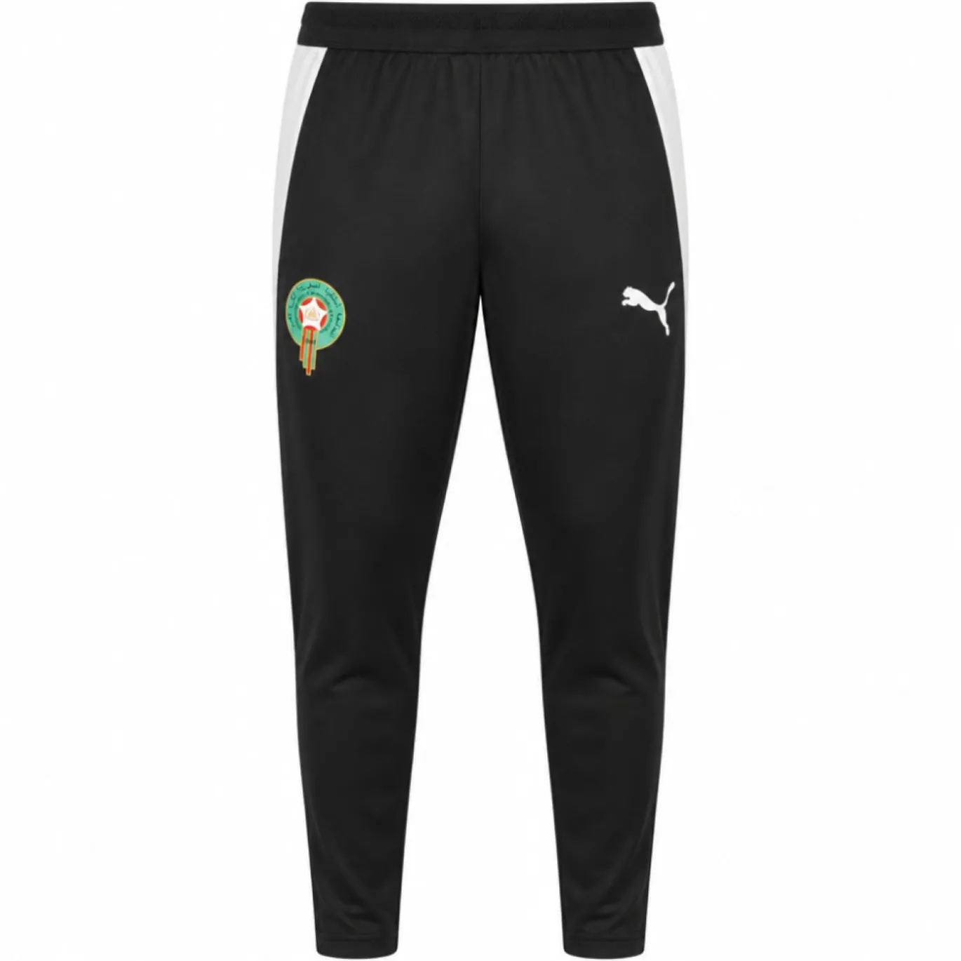 PUMA Marokko Trainingsbroek 2026-2028 Kids Zwart Wit