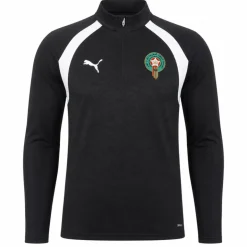 PUMA Marokko Trainingspak 1/4-Zip 2026-2028 Zwart Wit