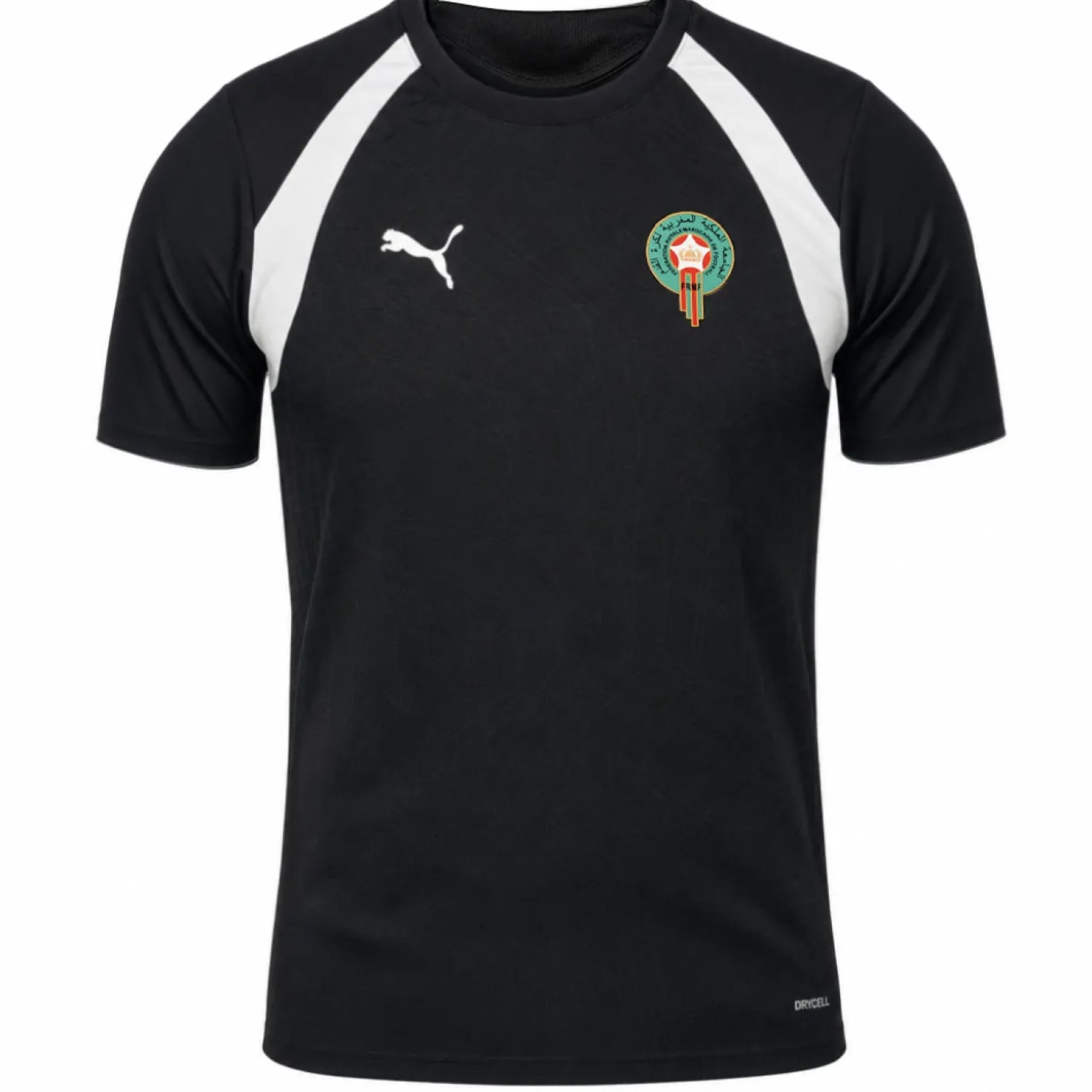 PUMA Marokko Trainingsshirt 2026-2028 Zwart Wit