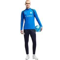 PUMA Olympique Marseille Trainingsbroek 2026-2027 Donkerblauw Wit