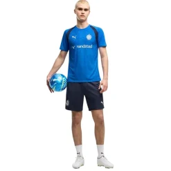 PUMA Olympique Marseille Trainingsbroekje 2026-2027 Donkerblauw Blauw Wit