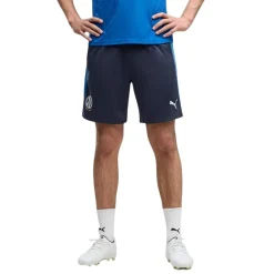 PUMA Olympique Marseille Trainingsbroekje 2026-2027 Donkerblauw Blauw Wit