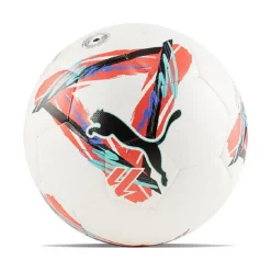 PUMA Orbita LaLiga 1 Hybrid Voetbal Maat 5 Wit Rood Zwart