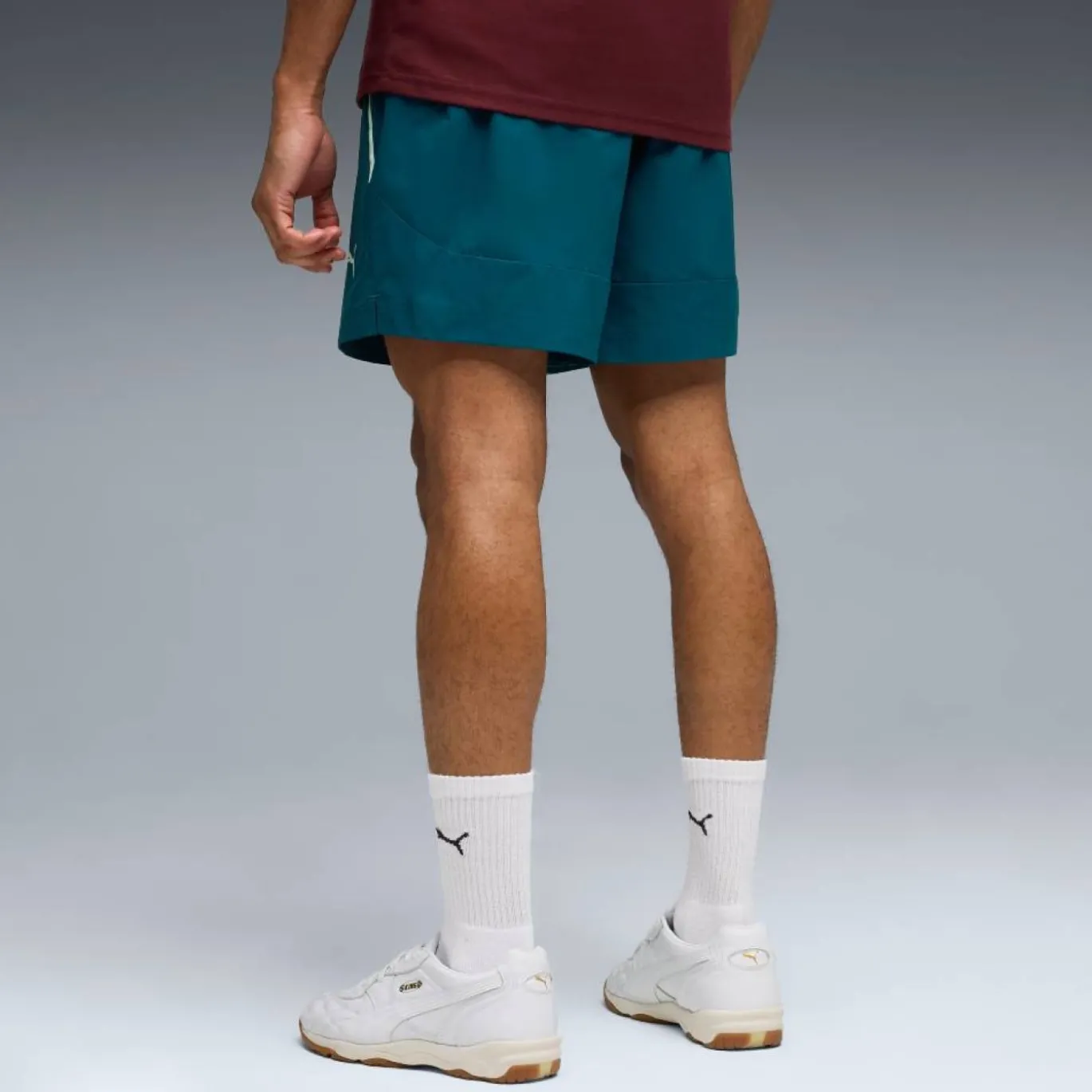 PUMA Portugal Pumatech Broekje 2026-2028 Blauwgroen Wit