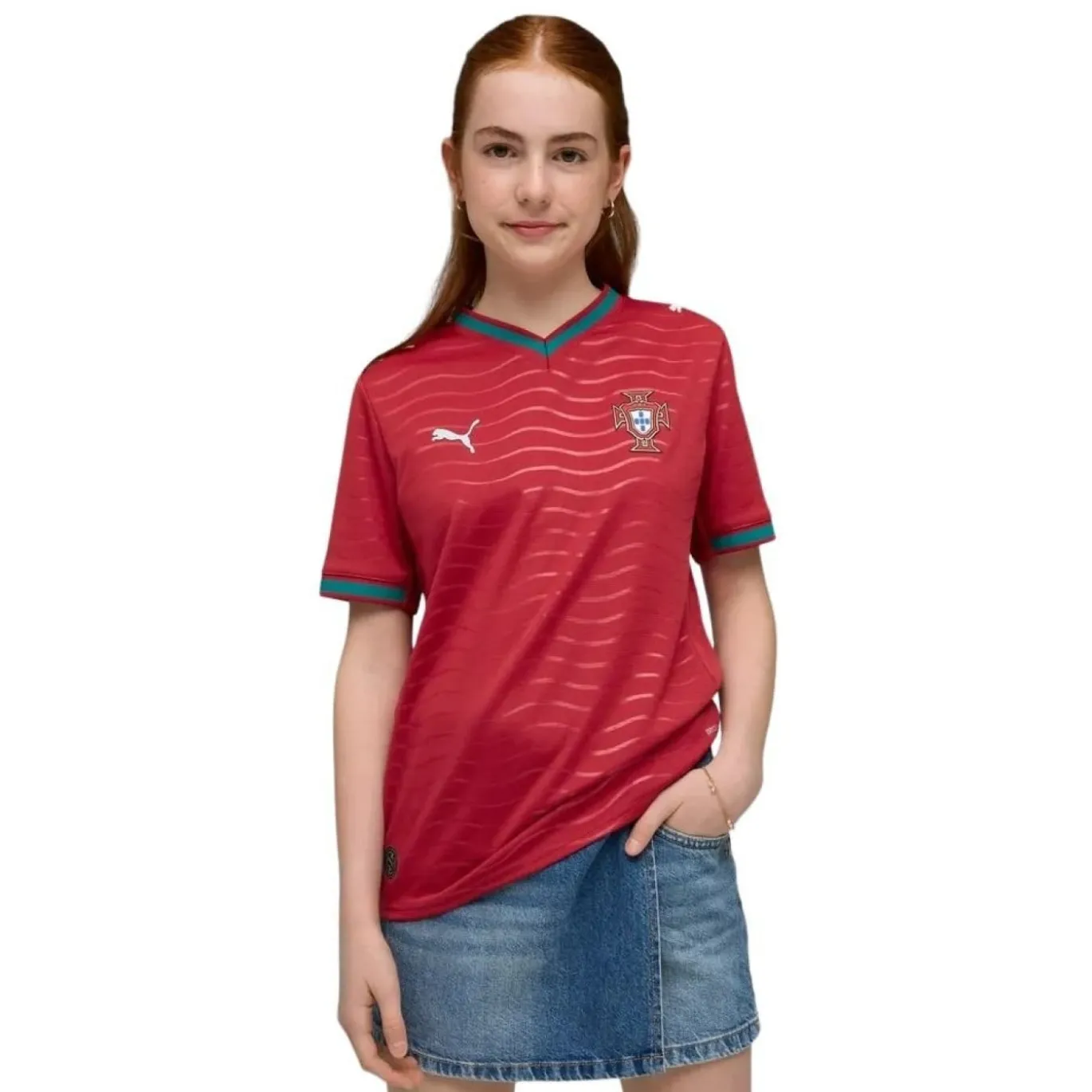 PUMA Portugal Thuisshirt 2026-2028 Kids