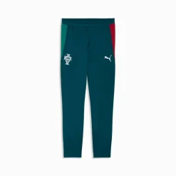 PUMA Portugal Trainingsbroek 2026-2028 Blauwgroen Wit