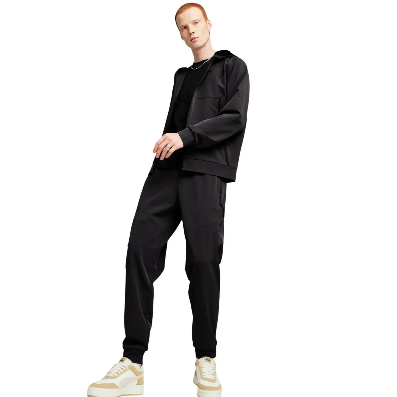 PUMA Pumatech Woven Trainingsbroek Zwart