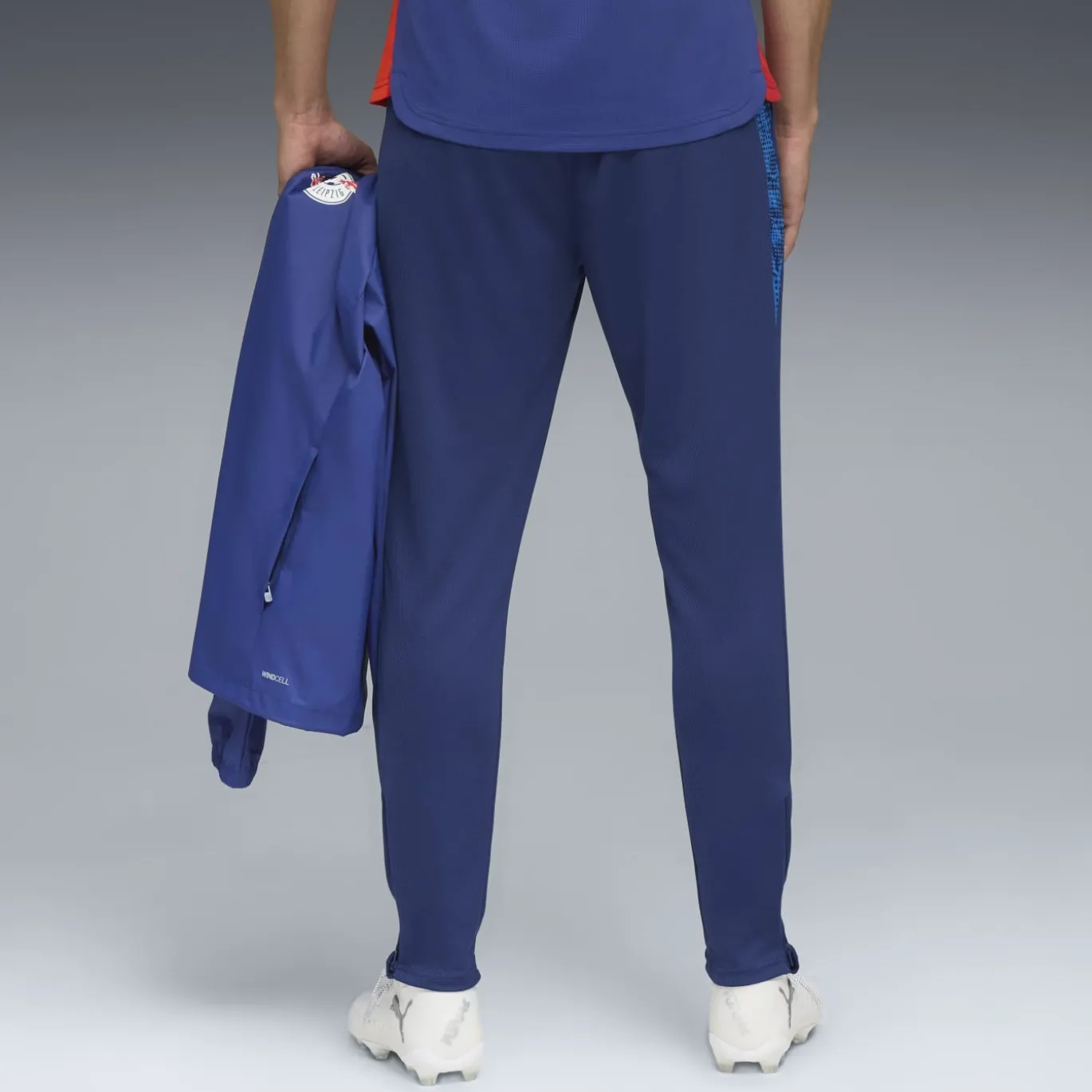 PUMA RB Leipzig Trainingspak 1/4-Zip 2025-2026 Blauw Donkerblauw Rood