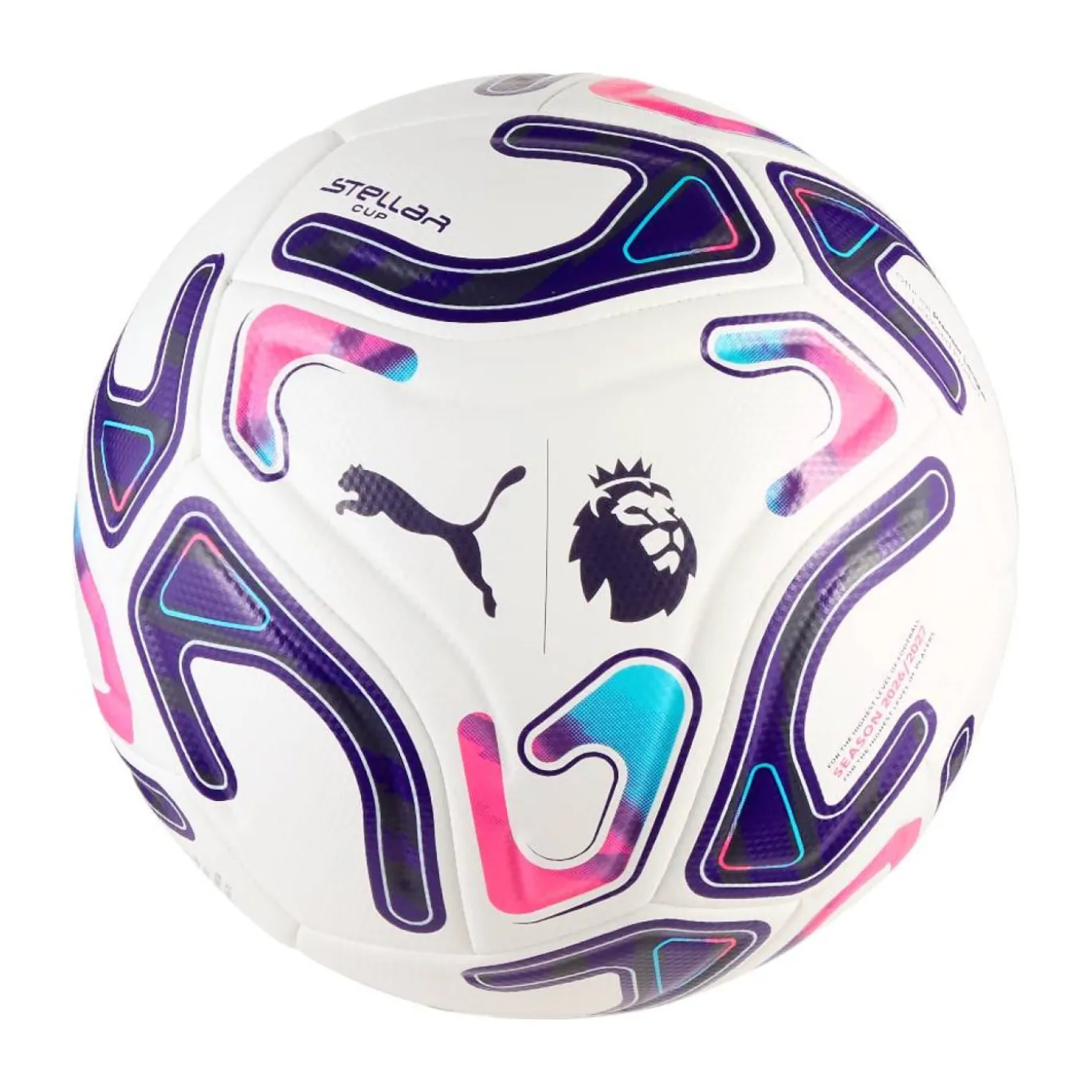 PUMA Stellar Cup Premier League Reactivity Voetbal 2026-2027 Wit Multicolor