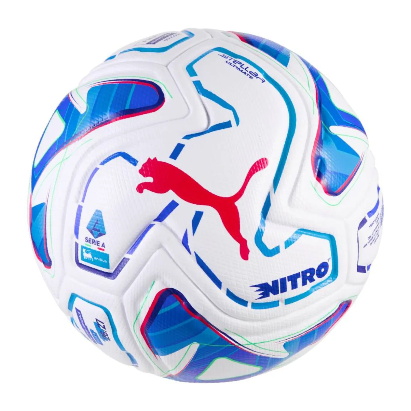 PUMA Stellar Nitro Ultimate Serie A Voetbal Maat 5 2026-2027 Wit