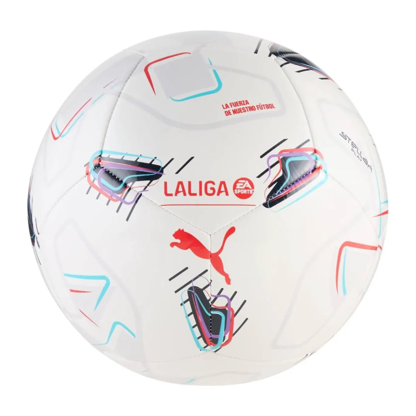 PUMA Stellar Play LALIGA Voetbal 2026-2027 Wit Multicolor