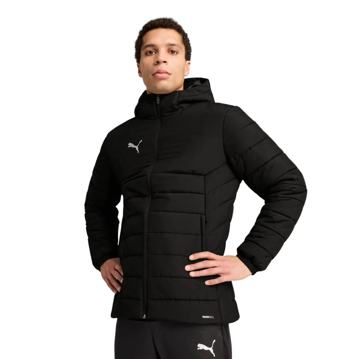 PUMA teamADDITIONS Padded Winterjas Zwart