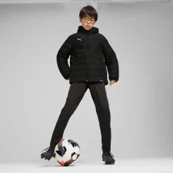 PUMA teamADDITIONS Padded Winterjas Kids Zwart