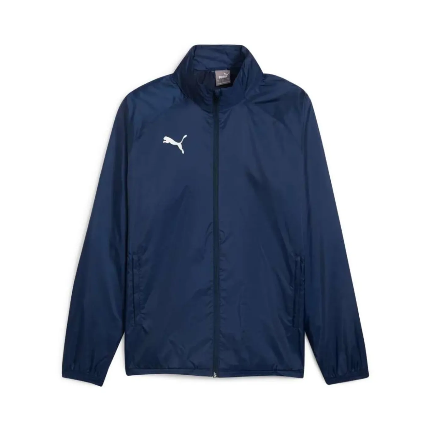 PUMA teamGOAL All Weather Jas Donkerblauw Wit