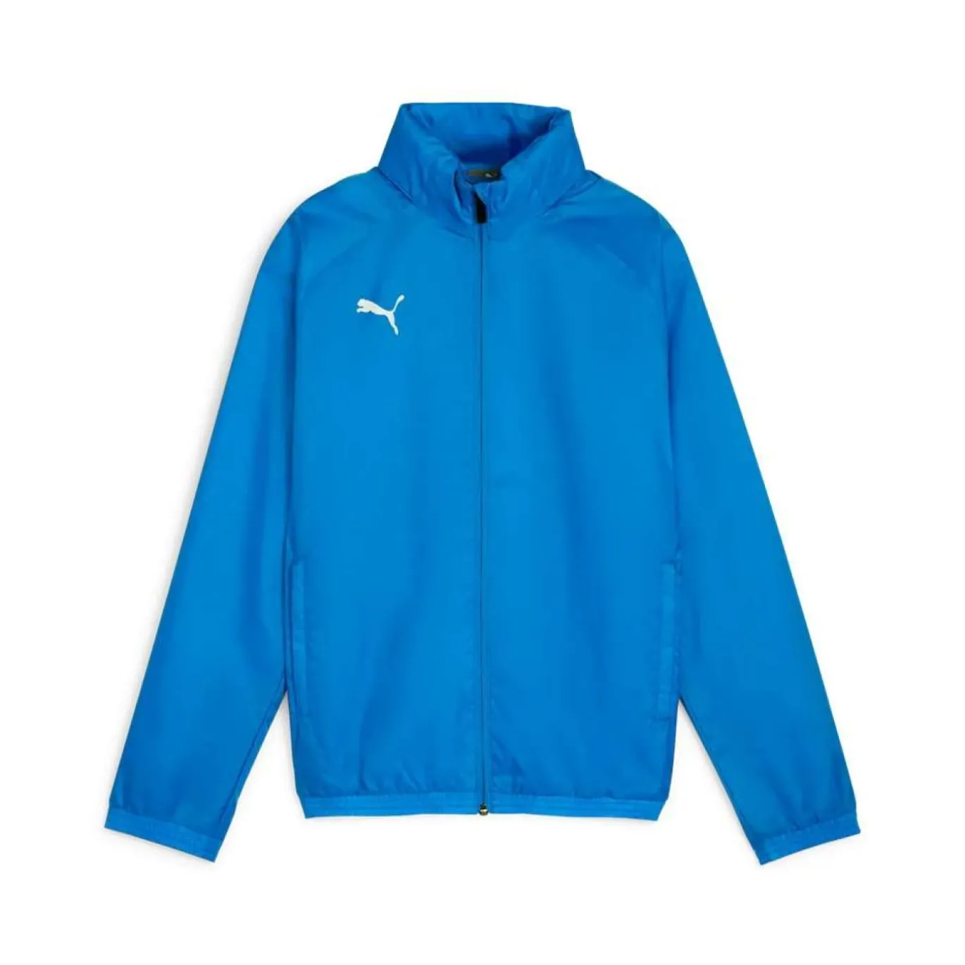 PUMA teamGOAL All Weather Jas Kids Blauw Wit