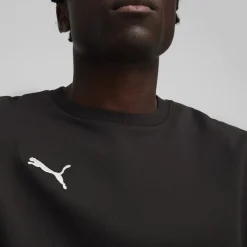 PUMA teamGOAL Casuals Crew Sweater Zwart Wit