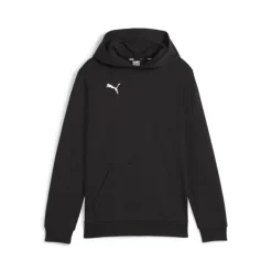 PUMA teamGOAL Casuals Hoodie Kids Zwart Wit