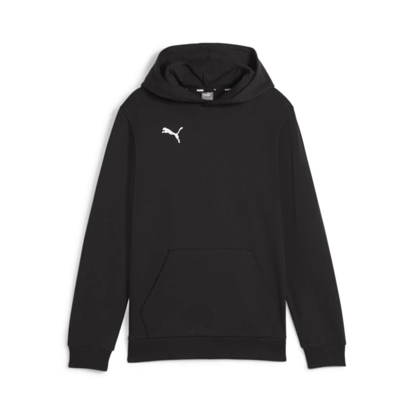 PUMA teamGOAL Casuals Hoodie Kids Zwart Wit