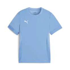 PUMA teamGOAL Matchday Voetbaltenue Kids Lichtblauw Wit