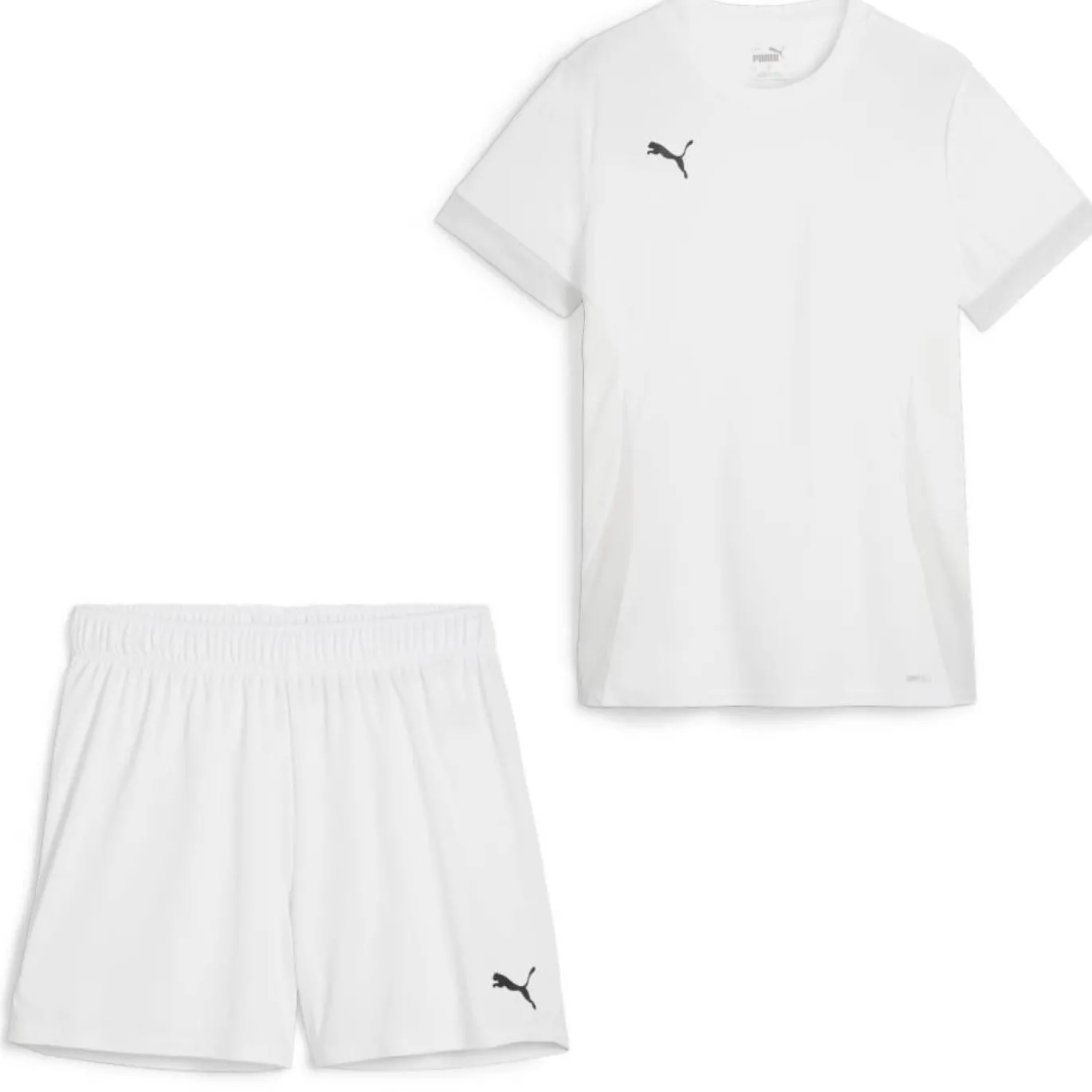 PUMA teamGOAL Matchday Voetbaltenue Dames Wit Zwart