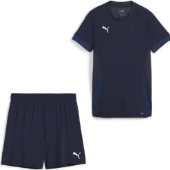 PUMA teamGOAL Matchday Voetbaltenue Dames Donkerblauw Wit